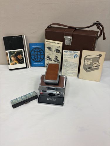 Polaroid land camera con - sx-70,