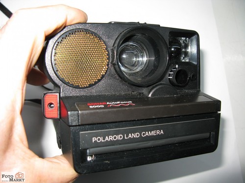 Polaroid land camera sonar - camera,